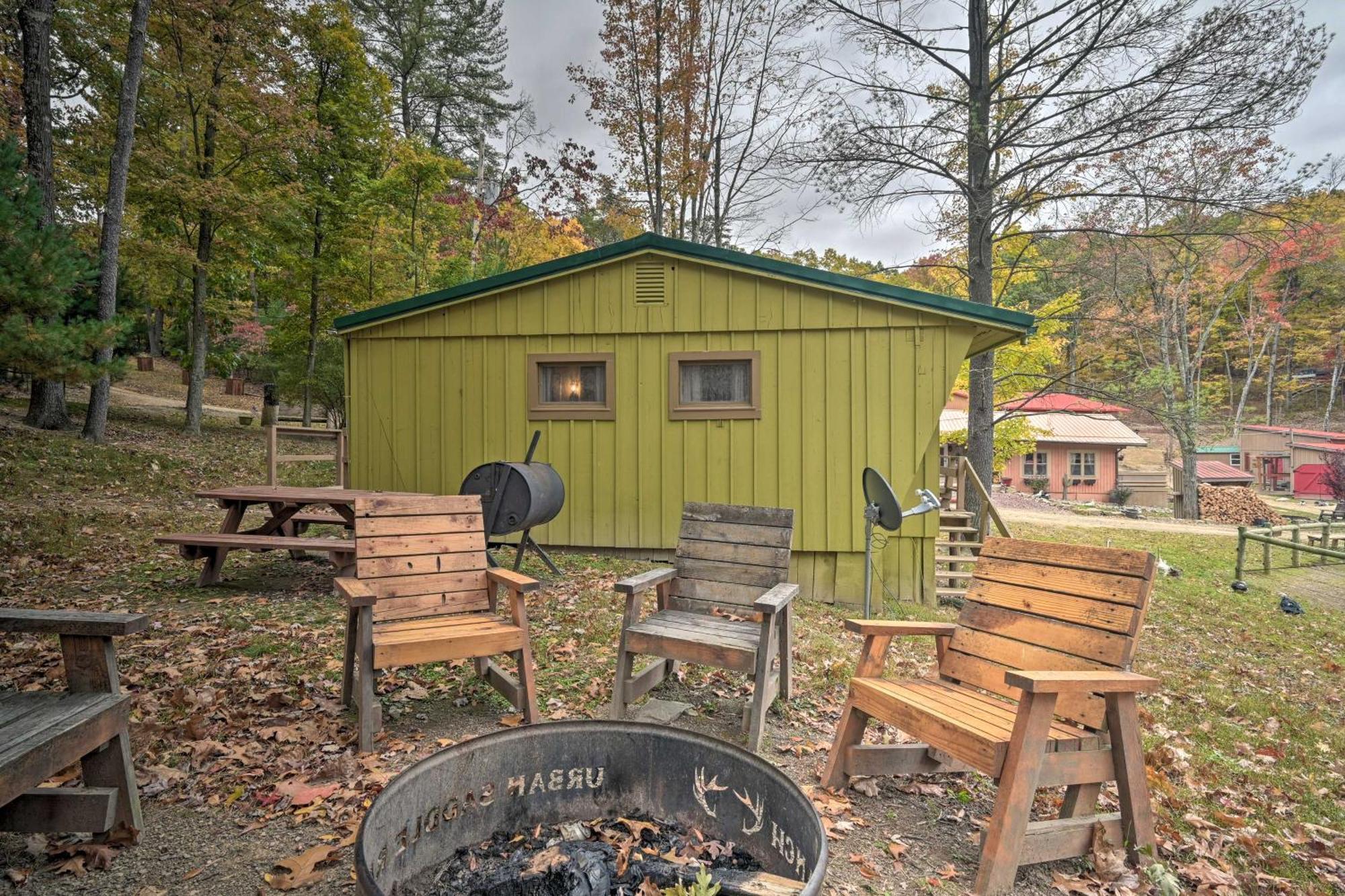 Lone Ranger Cabin With 50 Acres By Raystown Lake هنتينجتون المظهر الخارجي الصورة