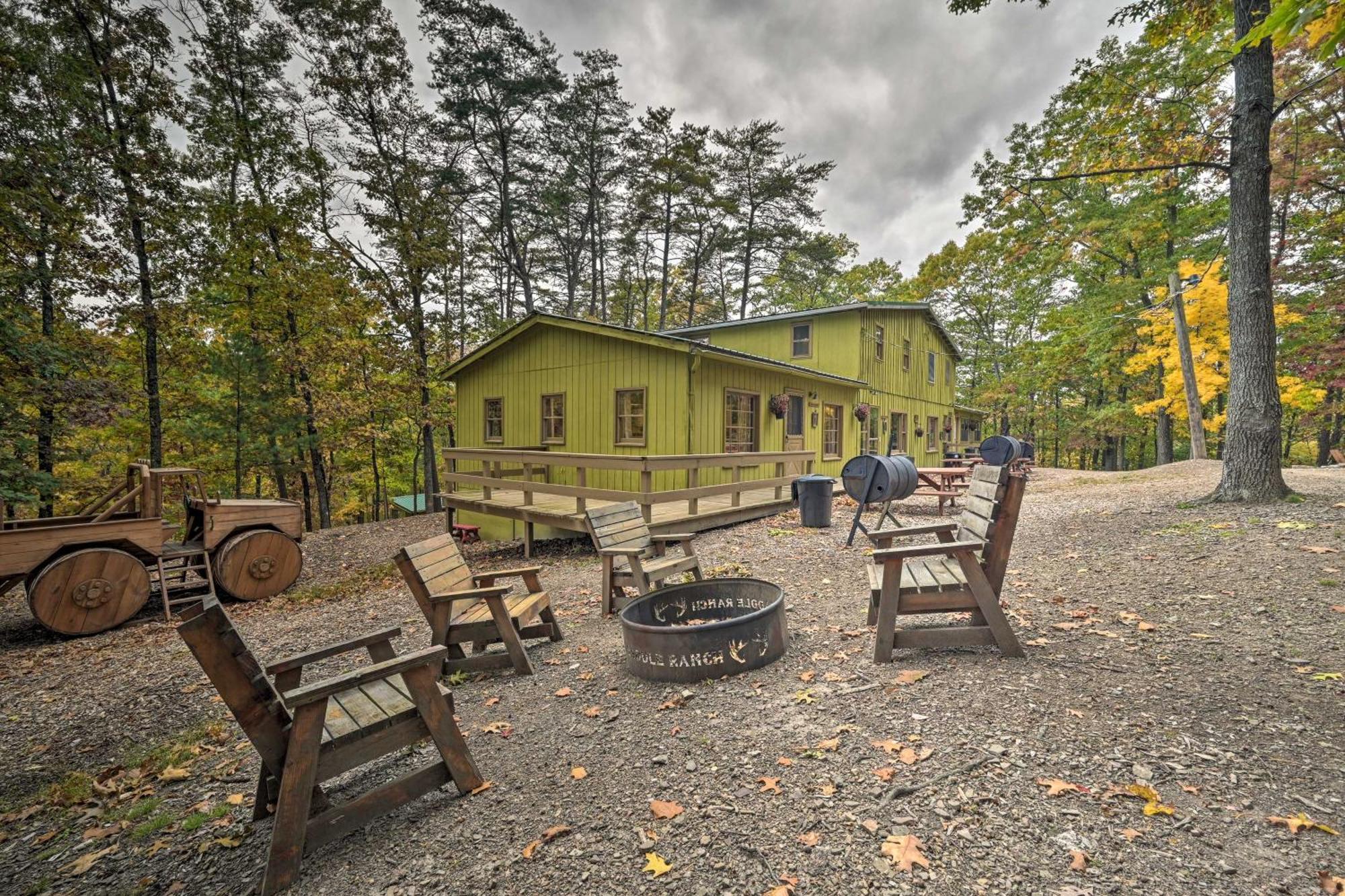 Lone Ranger Cabin With 50 Acres By Raystown Lake هنتينجتون المظهر الخارجي الصورة